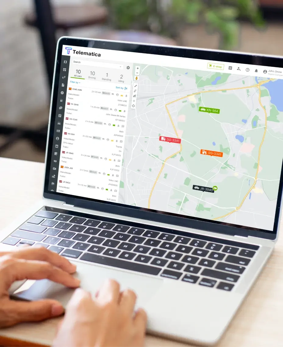 Combine temperature data with GPS and trailer visibility