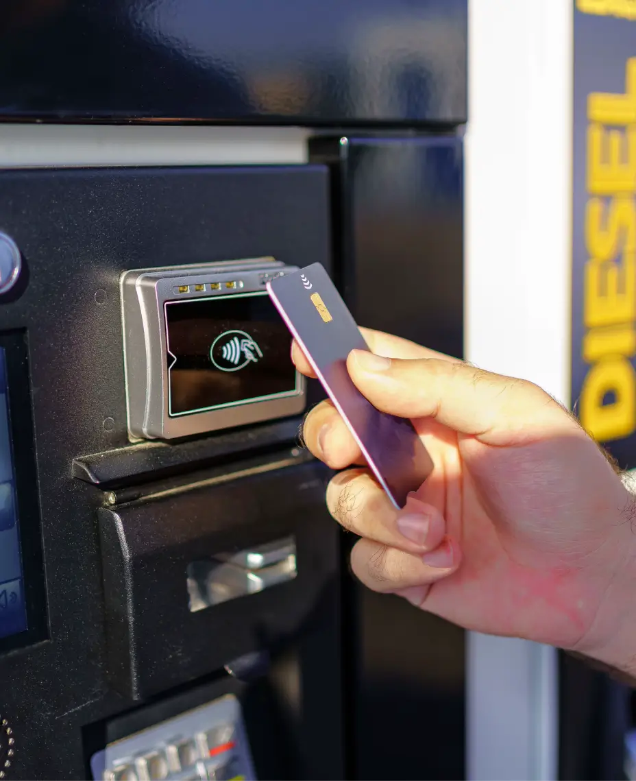 Track all fuel purchases with fuel cards